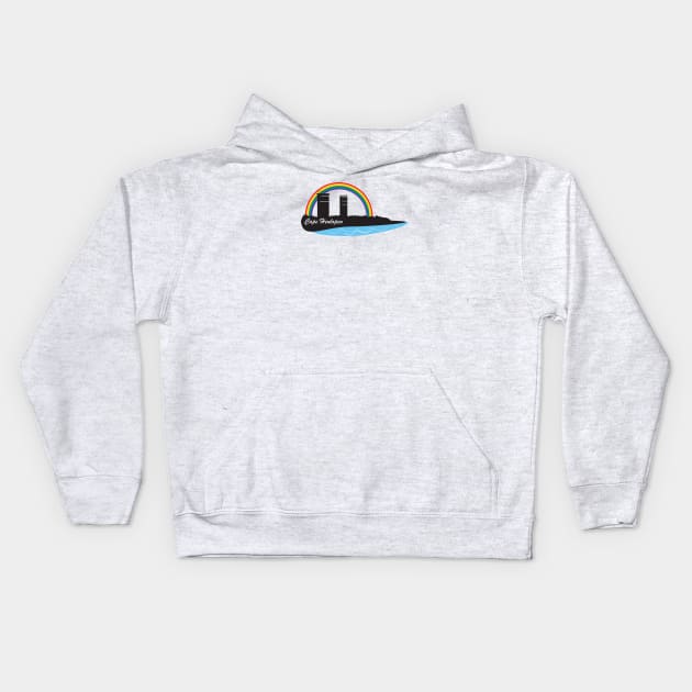 Cape Henlopen, DE Kids Hoodie by CKline